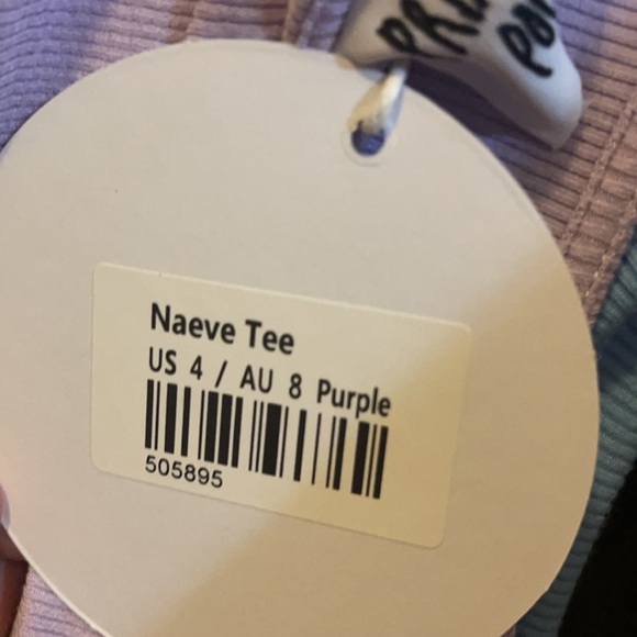 Princess Polly NWT lilac tee - Picture 6 of 6
